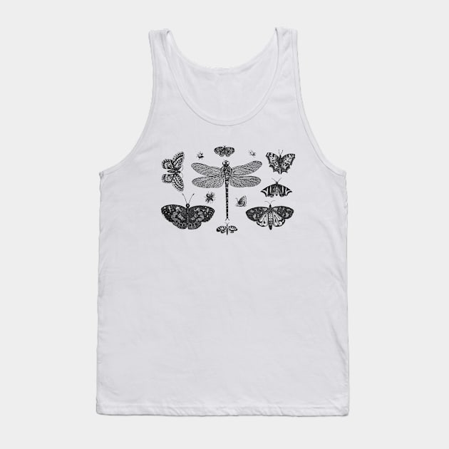 Vintage Insect Tank Top by ZyDesign